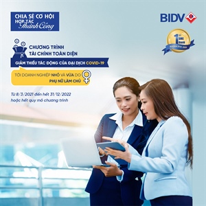 BIDV's Comprehensive Financial Program for SMEs and Women-owned Enterprises